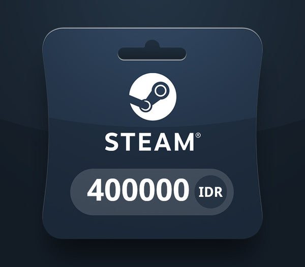 Steam Wallet IDR 400000 Gift Card