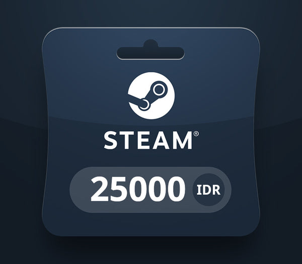 Steam Wallet IDR 25000 Gift Card ID