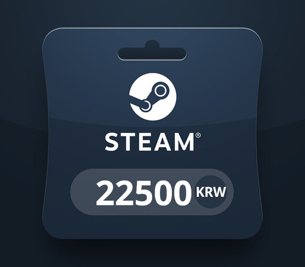 Steam Wallet KRW 22500 Gift Card KR
