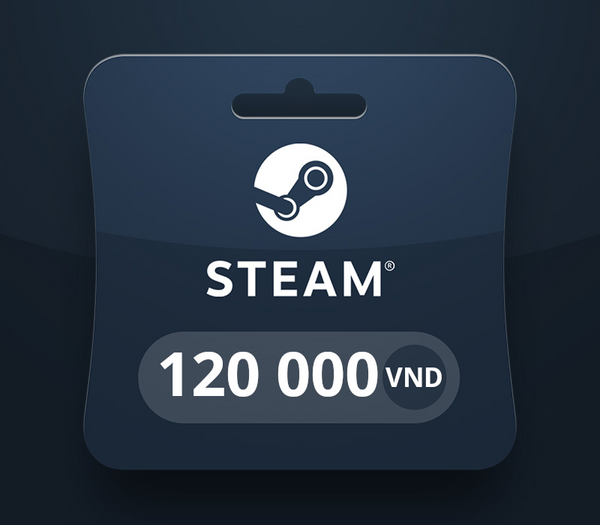 Steam Wallet VND 120 000 Gift Card