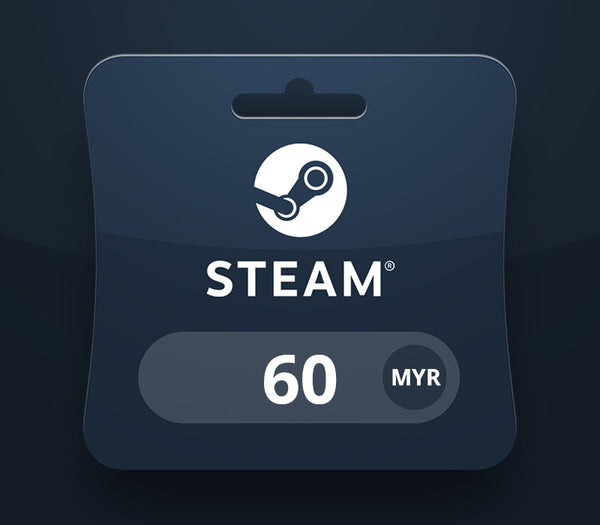 Steam Wallet MYR 60 Gift Card