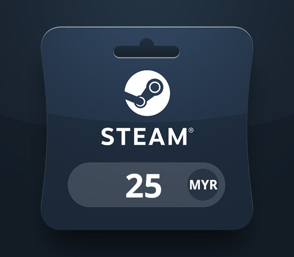 Steam Wallet MYR 25 Gift Card MY