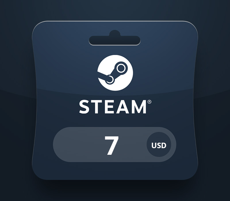 Steam Wallet USD 7 Gift Card SR