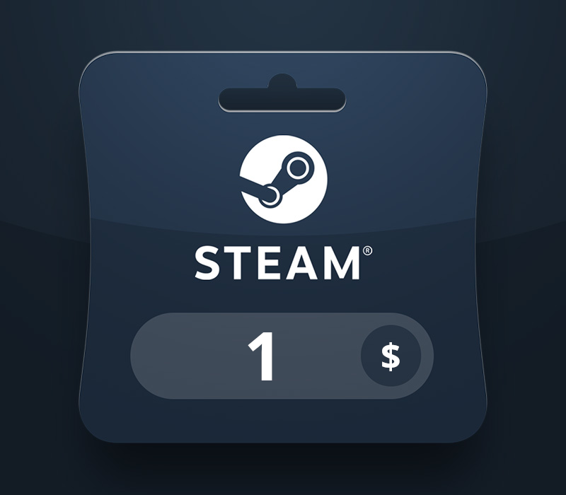 Steam Wallet USD 1 Gift Card OM