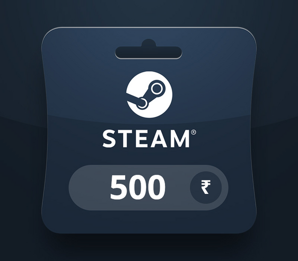 Steam Wallet INR 500 Gift Card IN