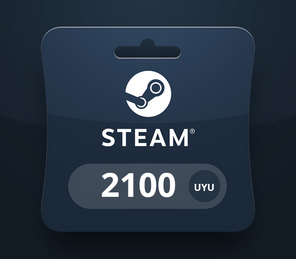 Steam Wallet UYU 2100 Gift Card UY