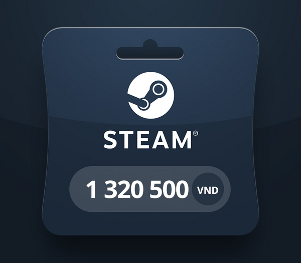 Steam Wallet VND 1 320 500 Gift Card VN