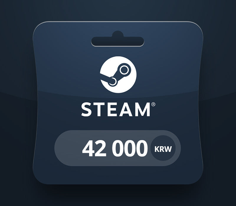 Steam Wallet KRW 42000 Gift Card KR