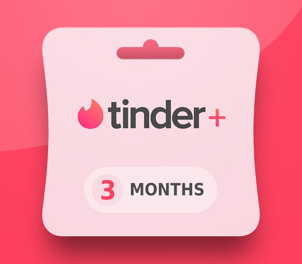 Tinder Plus - 3-Month Subscription Key CH