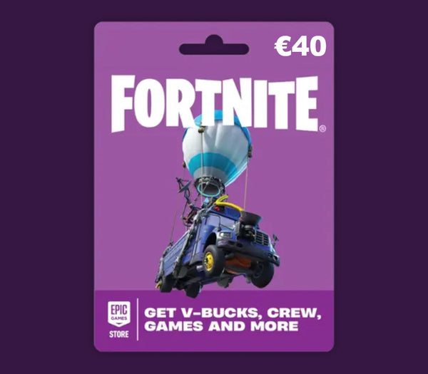 Fortnite EUR 40 PC Epic Games Gift Card FR