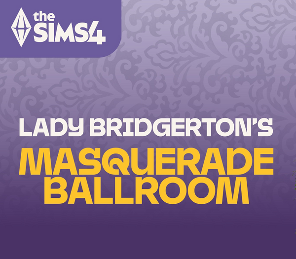 The Sims 4 - Lady Bridgerton’s Masquerade Ballroom Kit DLC