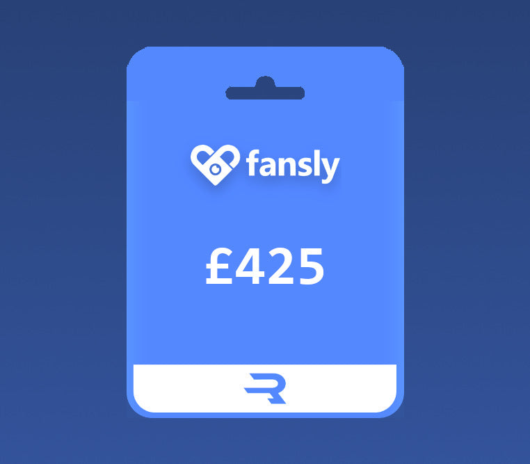 Rewarble Fansly GBP 425 Gift Card