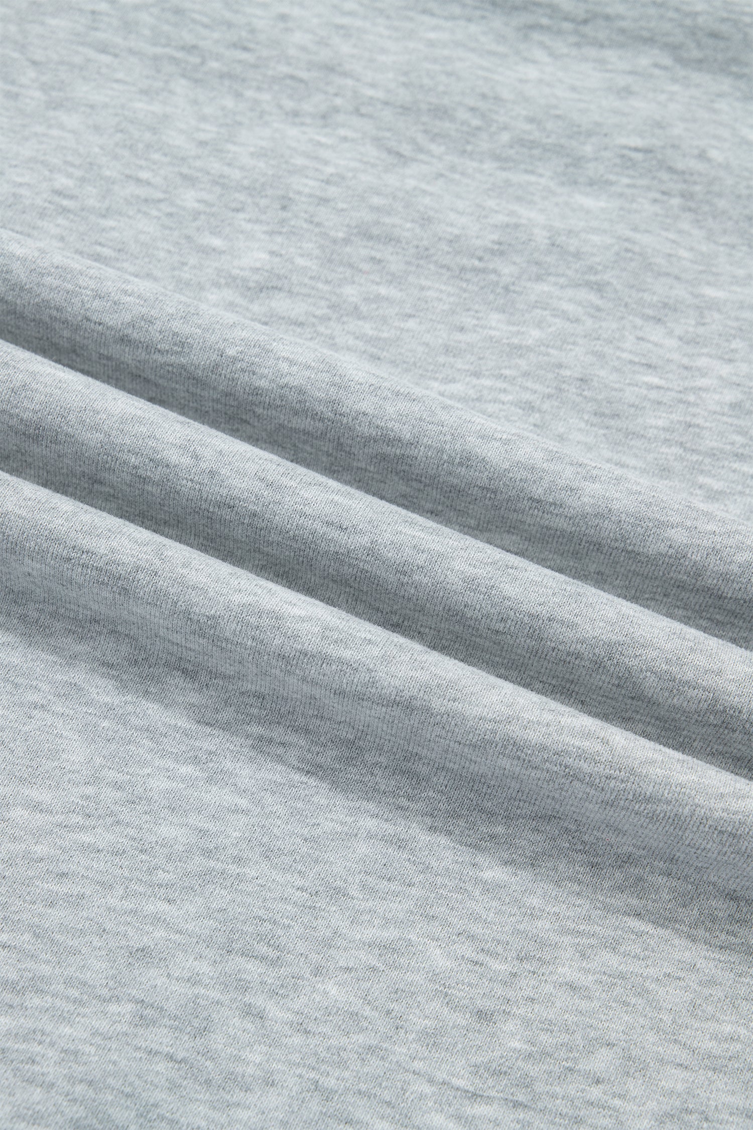 Light Grey Exposed Seam Mock Neck STATE Letter Graphic Loose Sweatshirt