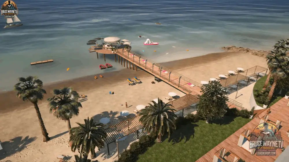 Paradise Beach Club — MLO FiveM, vue 2, LeGeekShop