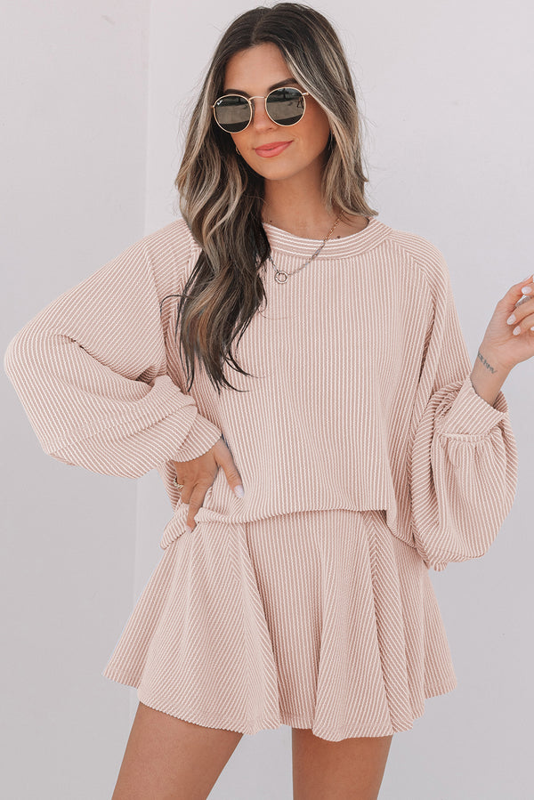 Jupe femme à volants, taille haute, mini