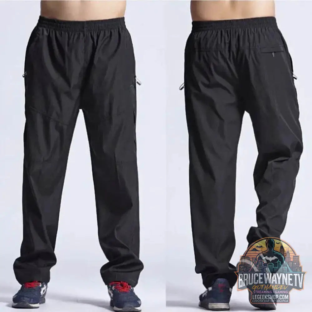 Jogging Sportivement Extérieur pour Homme | Pantalon de Survêtement Respirant et Séchage Rapide | KK LUFAINA | Wayne Outfitters - Legeekshop