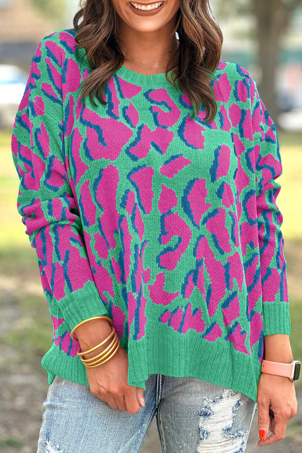 Pull femme côtelé — vert