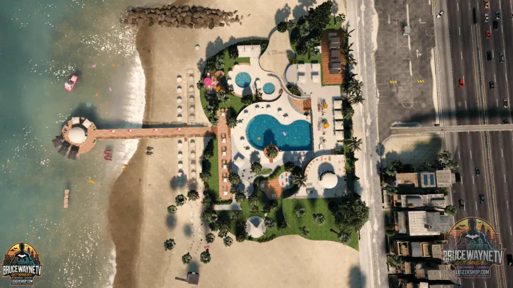 Paradise Beach Club — MLO FiveM, vue 5, LeGeekShop