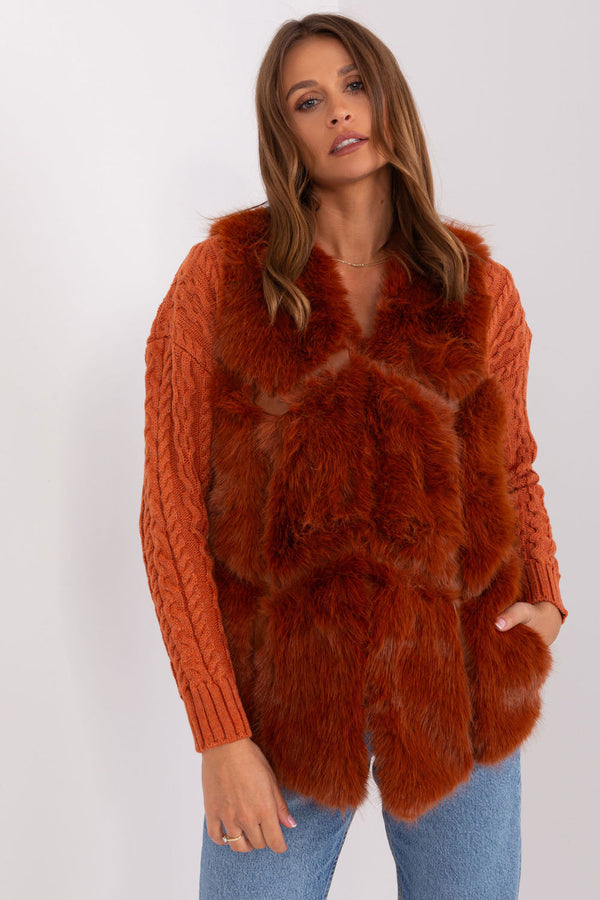 Gilet femme AT — orange
