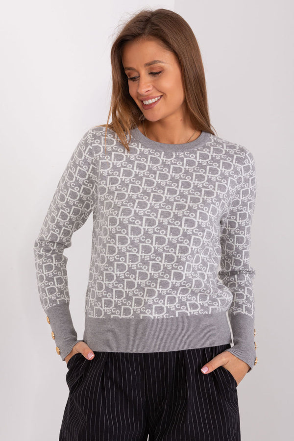 Pull femme AT Chandail Chandail — gris