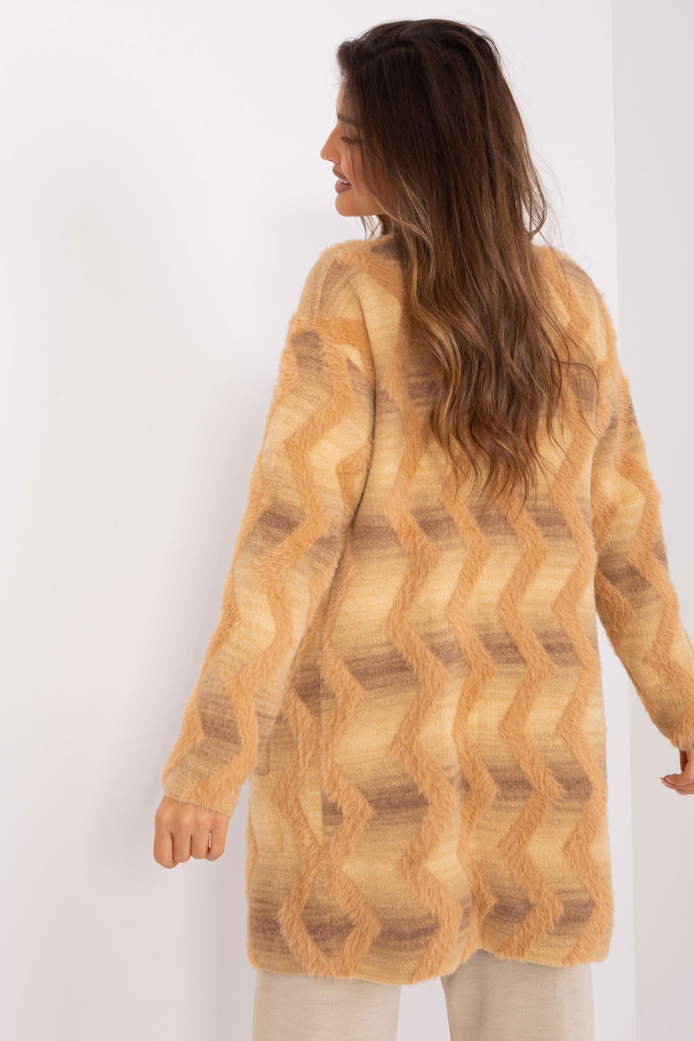 Cardigan femme AT — beige