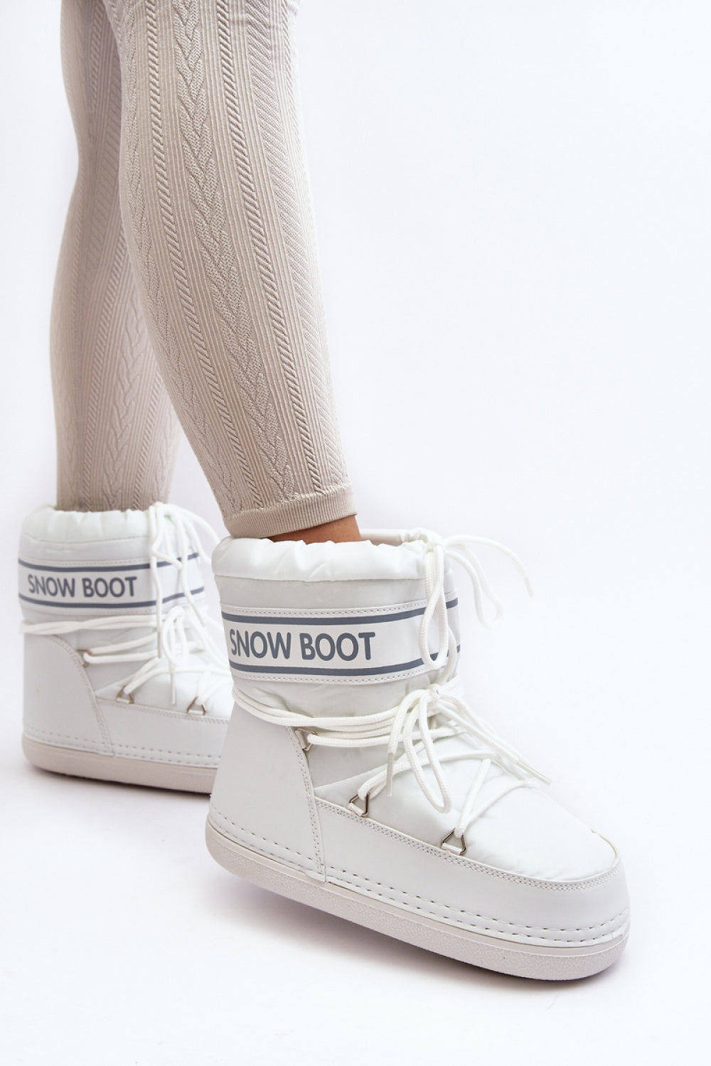 Bottes femme Step in style De Neige De — blanc