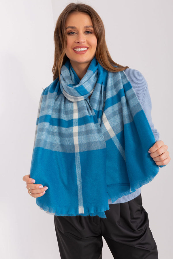 Châle femme AT — bleu