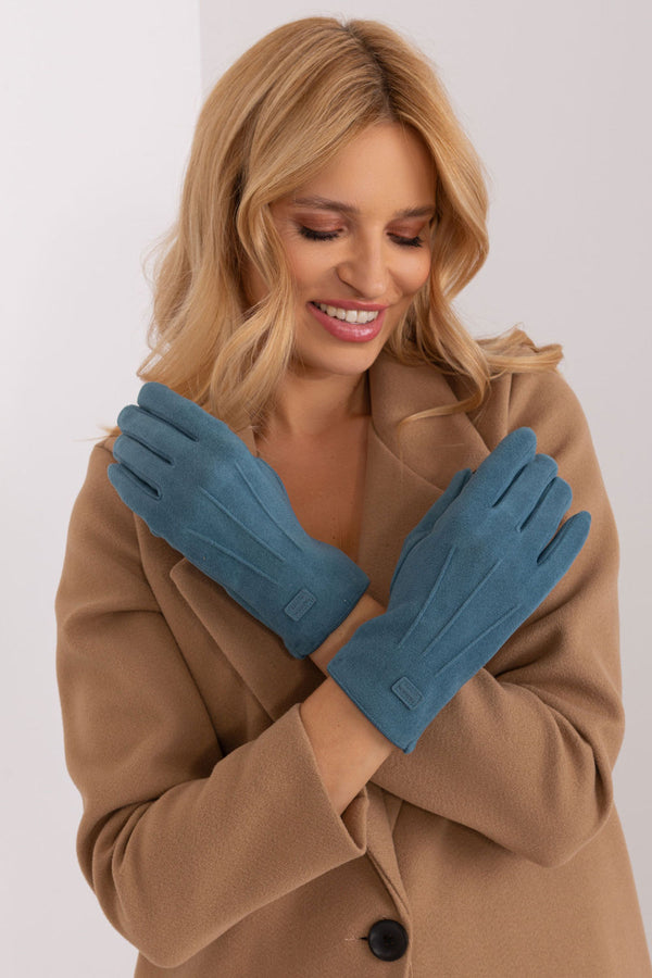 Gants femme AT — bleu