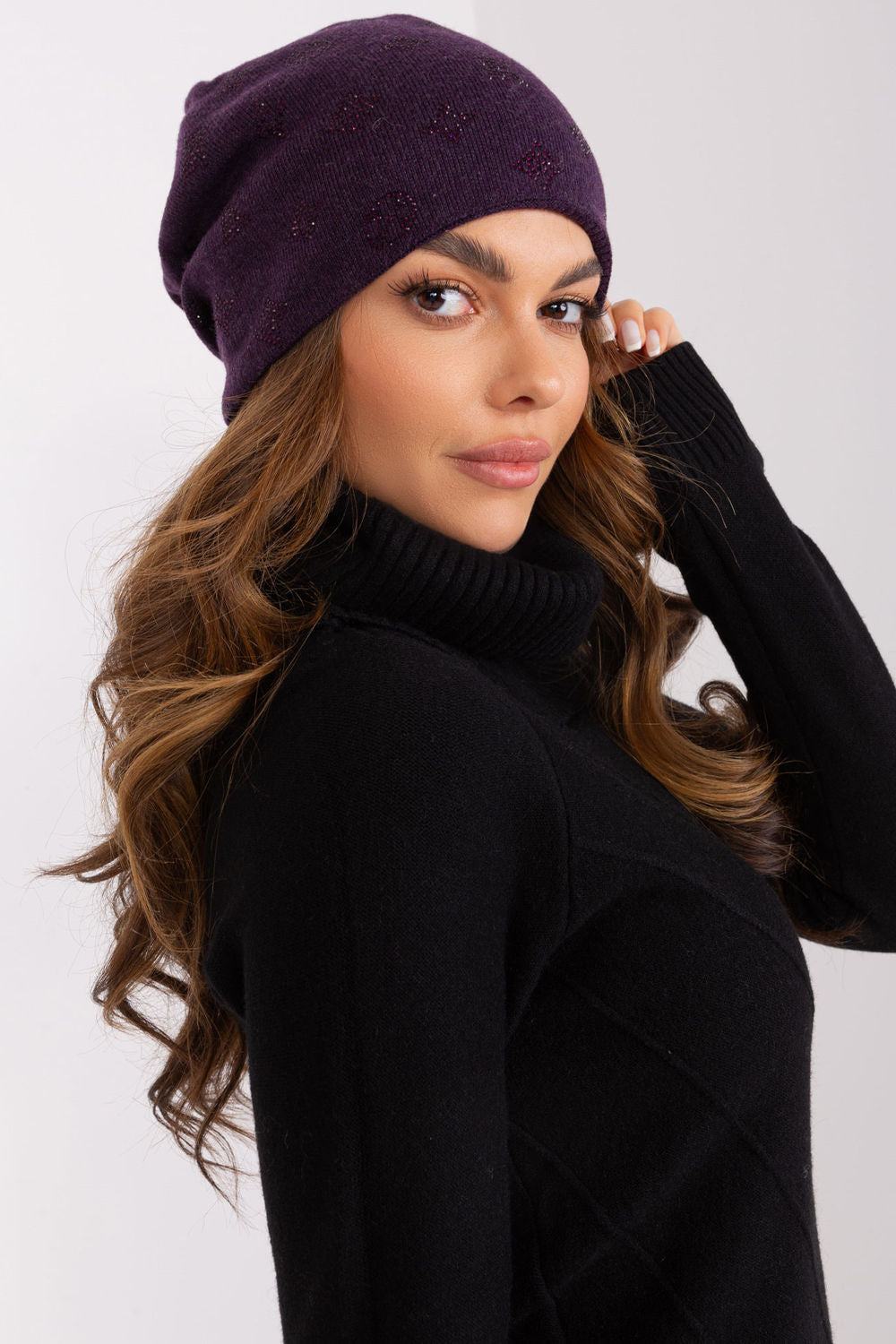 Bonnet femme AT — violet