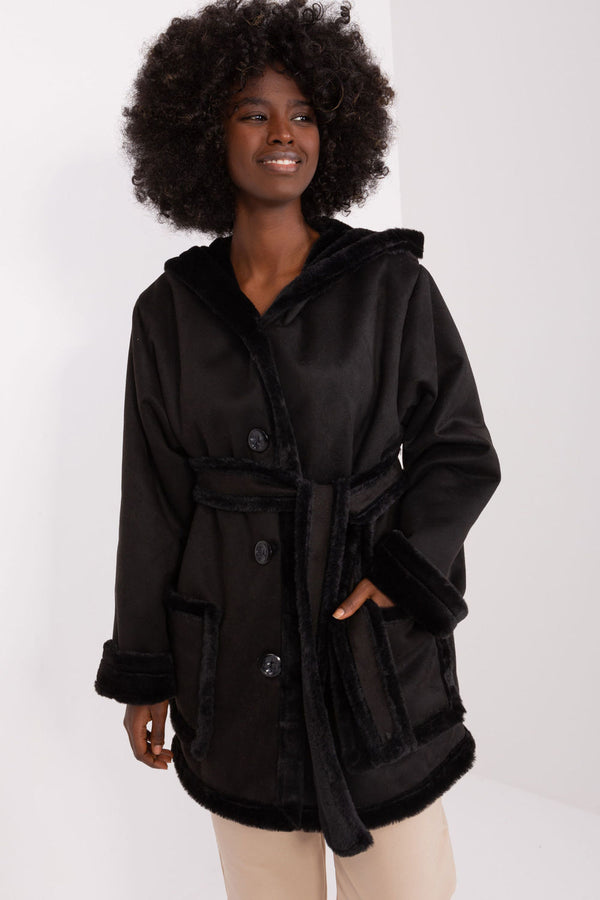 Manteau femme Lakerta — noir