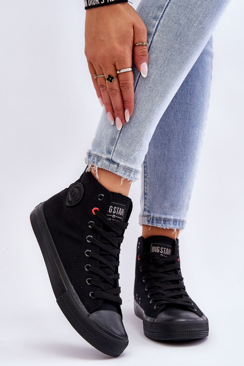 Baskets femme Step in style — noir