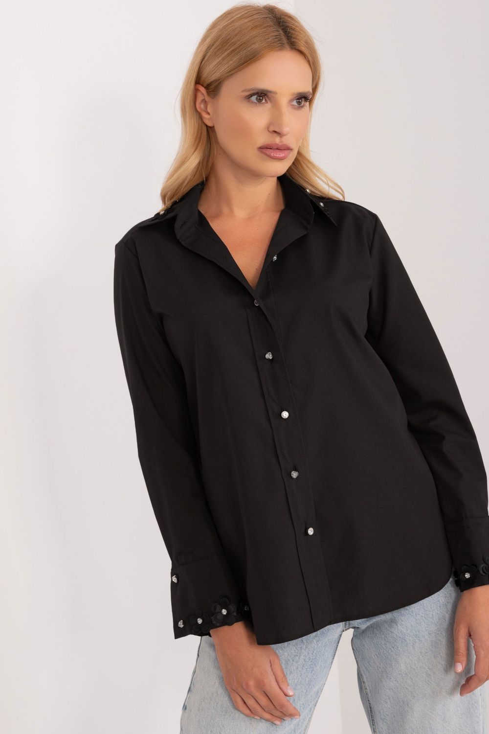 Blouse femme Lakerta — noir