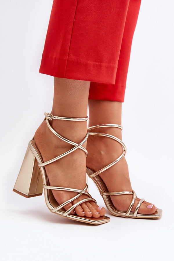 Sandales femme Step in style À Talons À — jaune