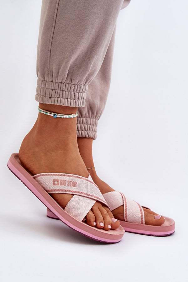 Sandales femme Step in style Clacquettes Clacquettes — rosé