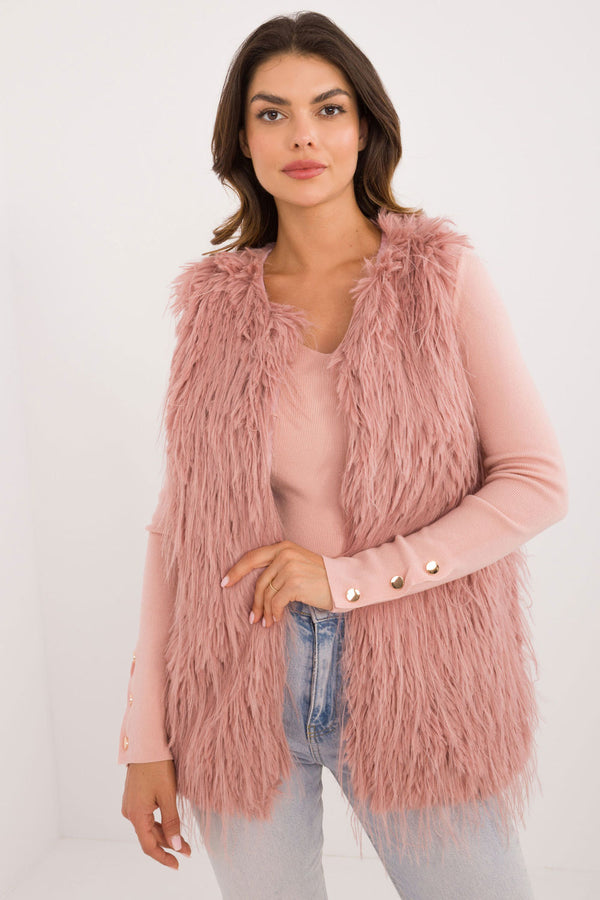 Gilet femme AT — rosé