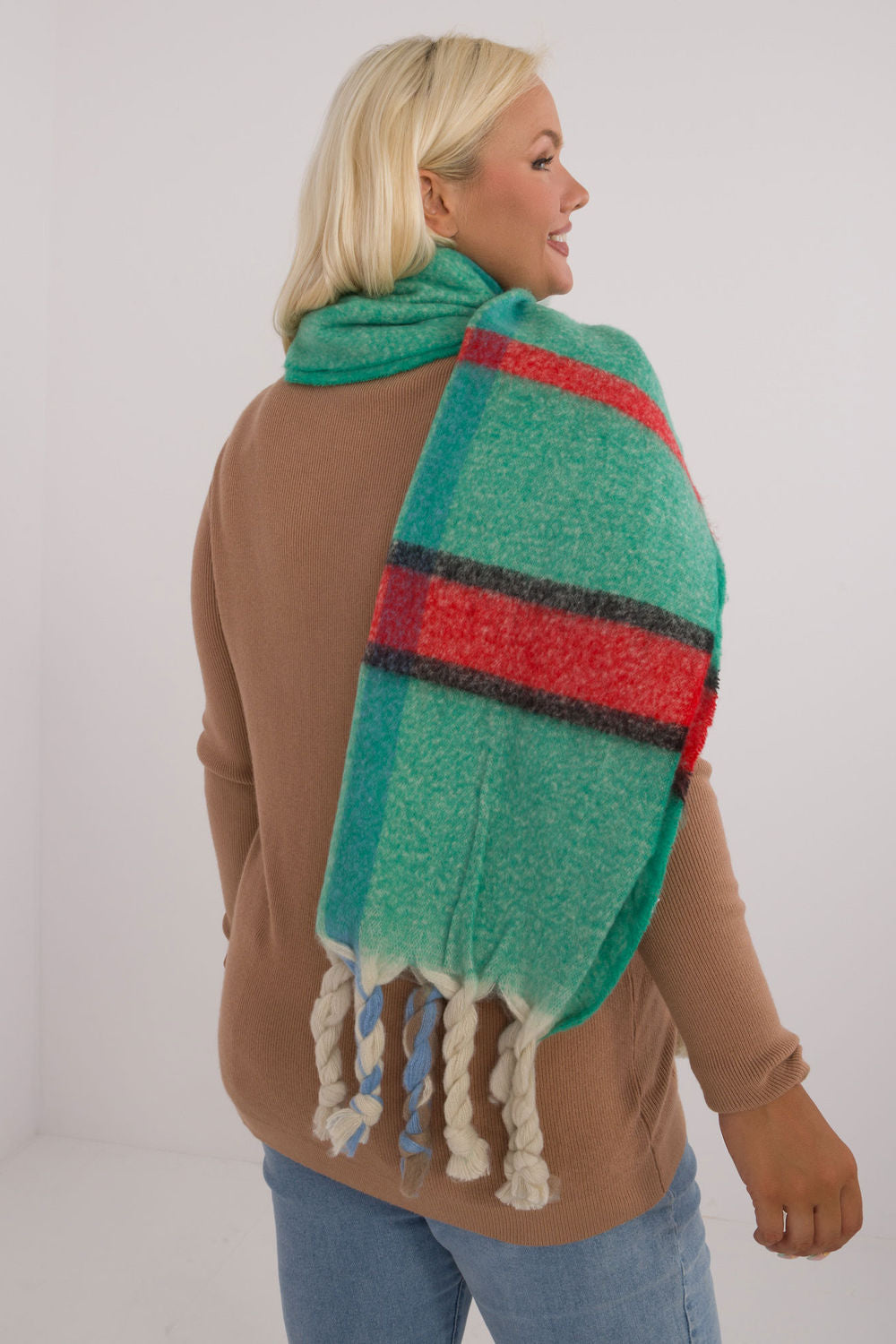 Châle femme AT — vert