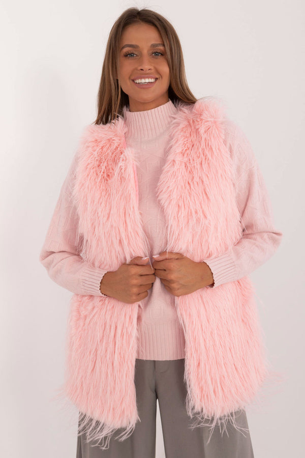 Gilet femme AT — rosé