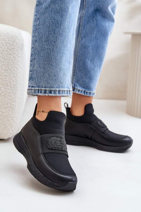 Baskets femme Step in style À Plateforme À — noir