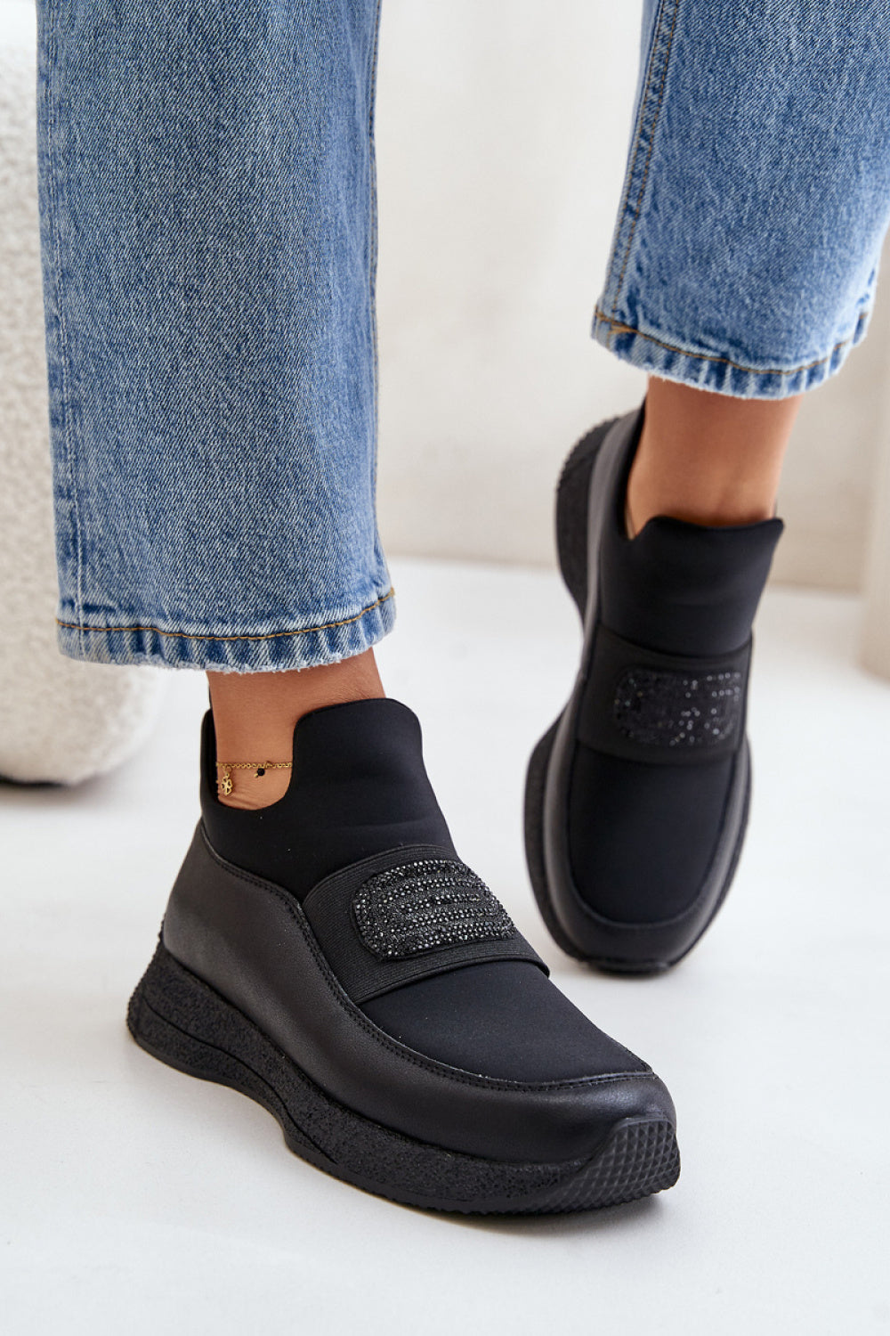 Baskets femme Step in style À Plateforme À — noir