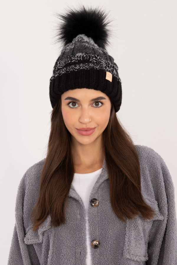 Bonnet femme Rue Paris — noir