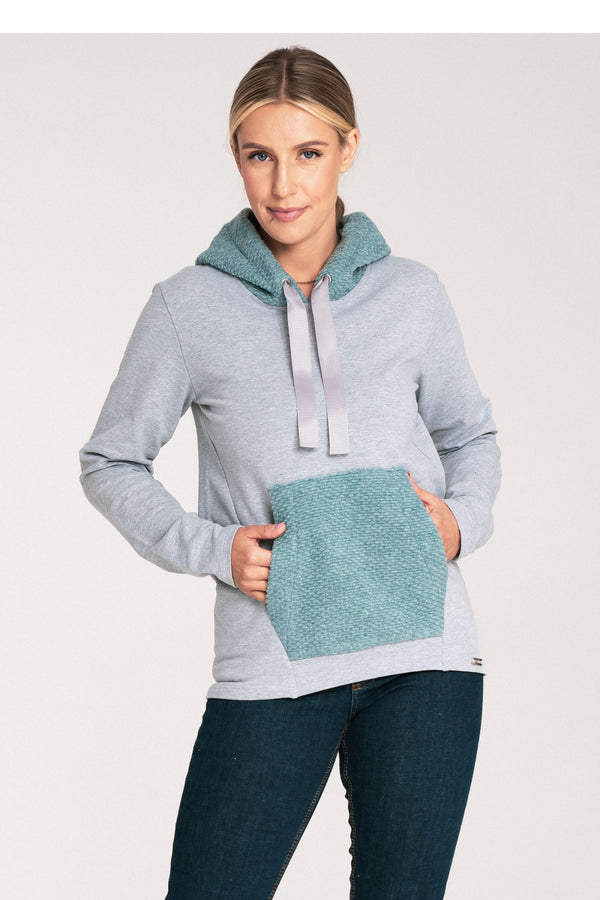 T-shirt femme Figl Sweatshirt Sweatshirt — gris