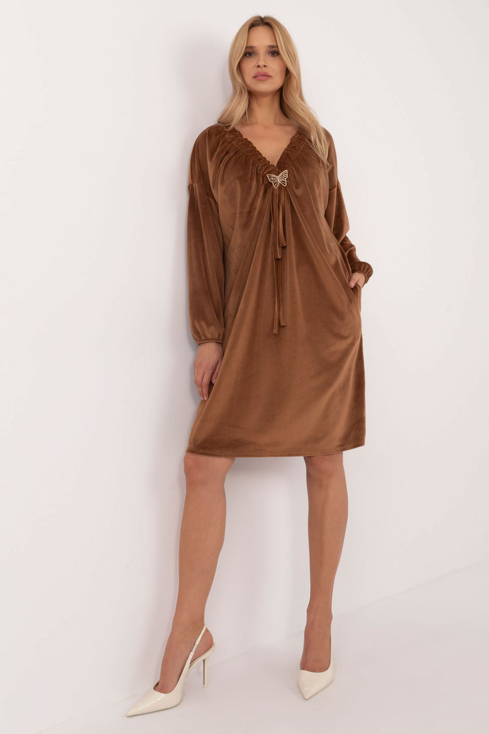 Robe femme Italy Moda De Jour De — brun