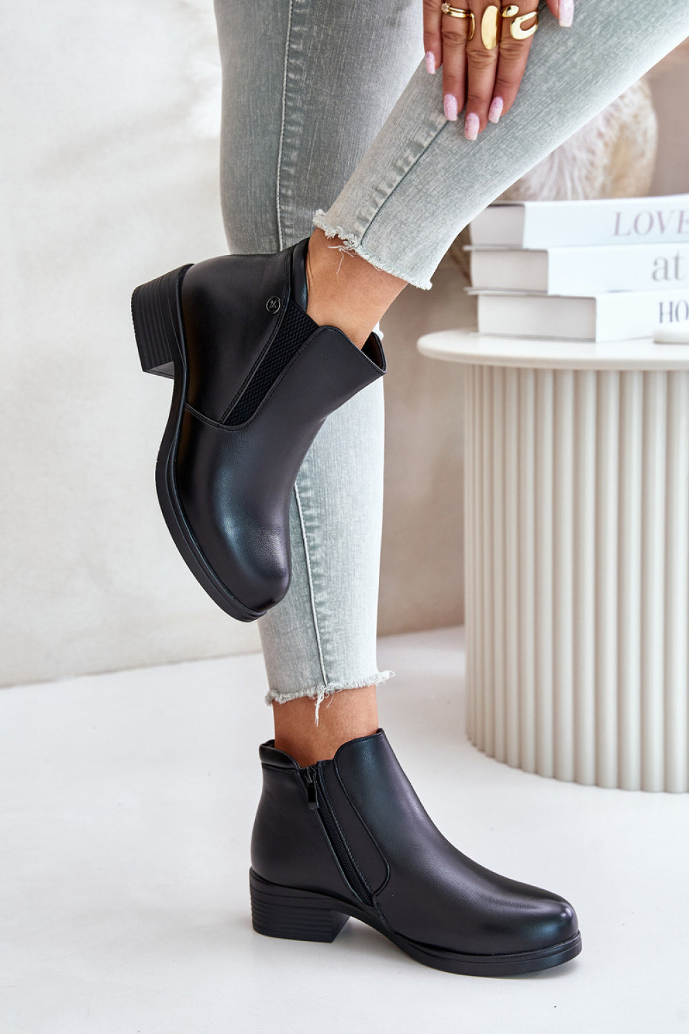 Bottes femme Step in style À Talons À — noir