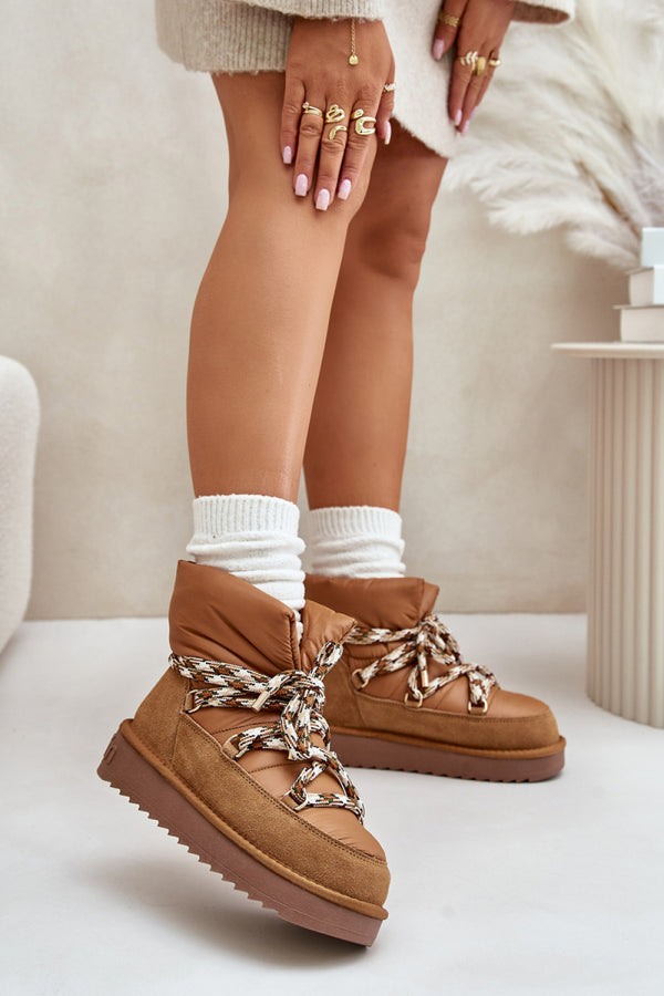 Bottes femme Step in style De Neige De — brun