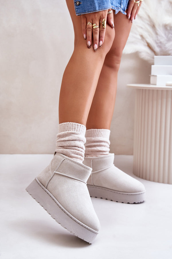 Bottes femme Step in style De Neige De — gris