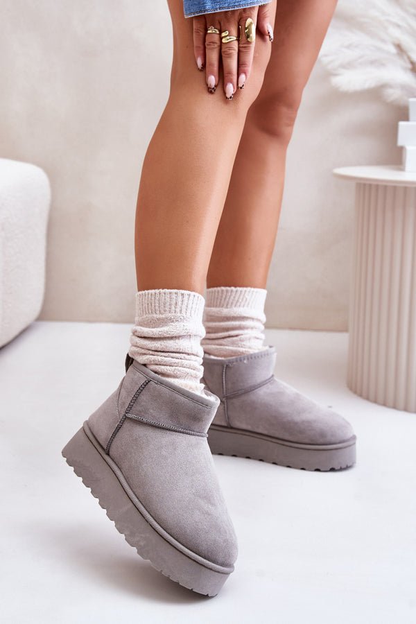 Bottes femme Step in style De Neige De — gris