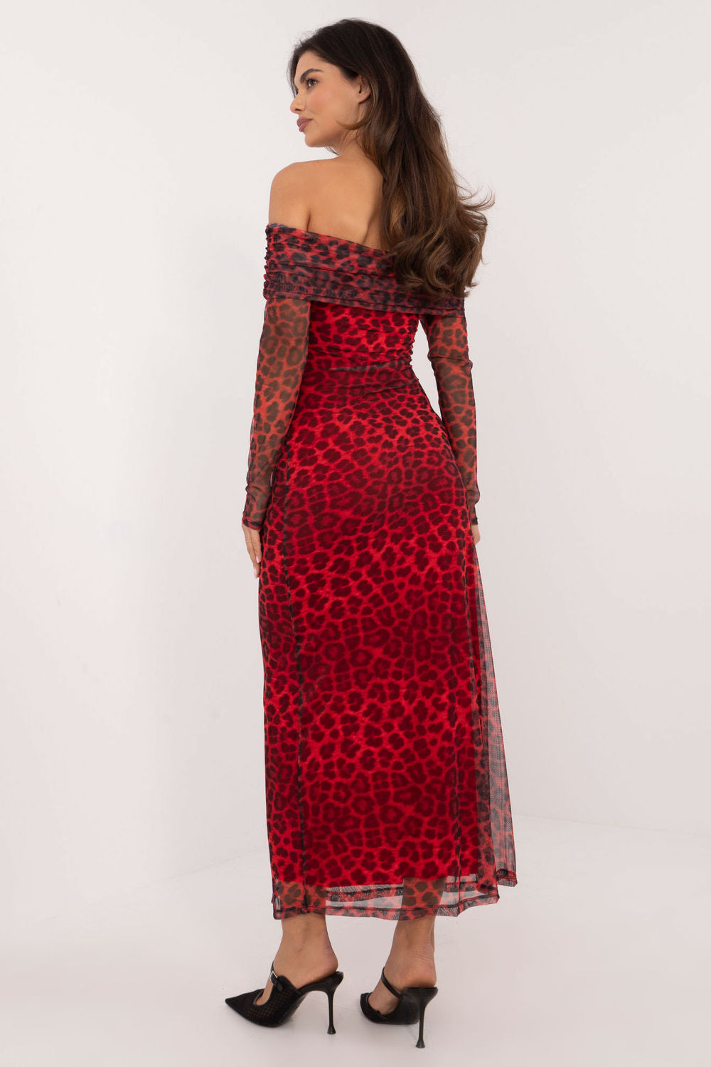 Robe femme Italy Moda De Soirée De — rouge