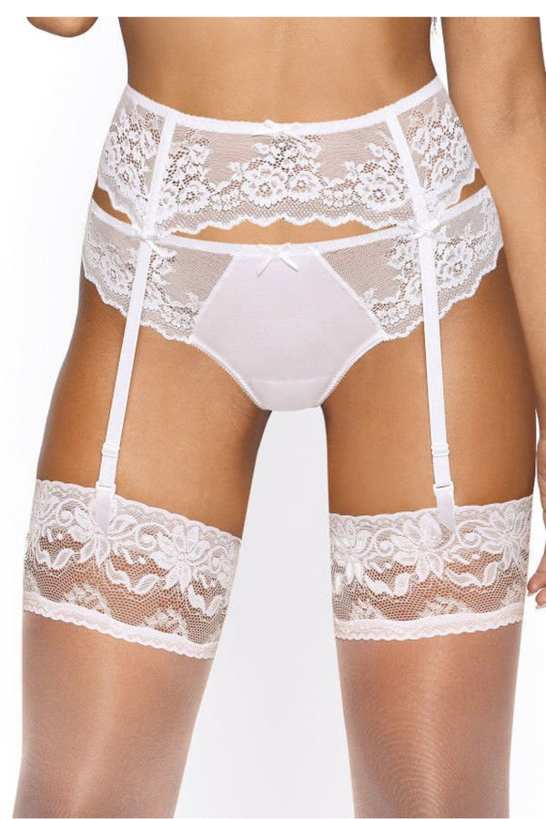 Soutien-gorge femme Mat Ceinture Ceinture — blanc