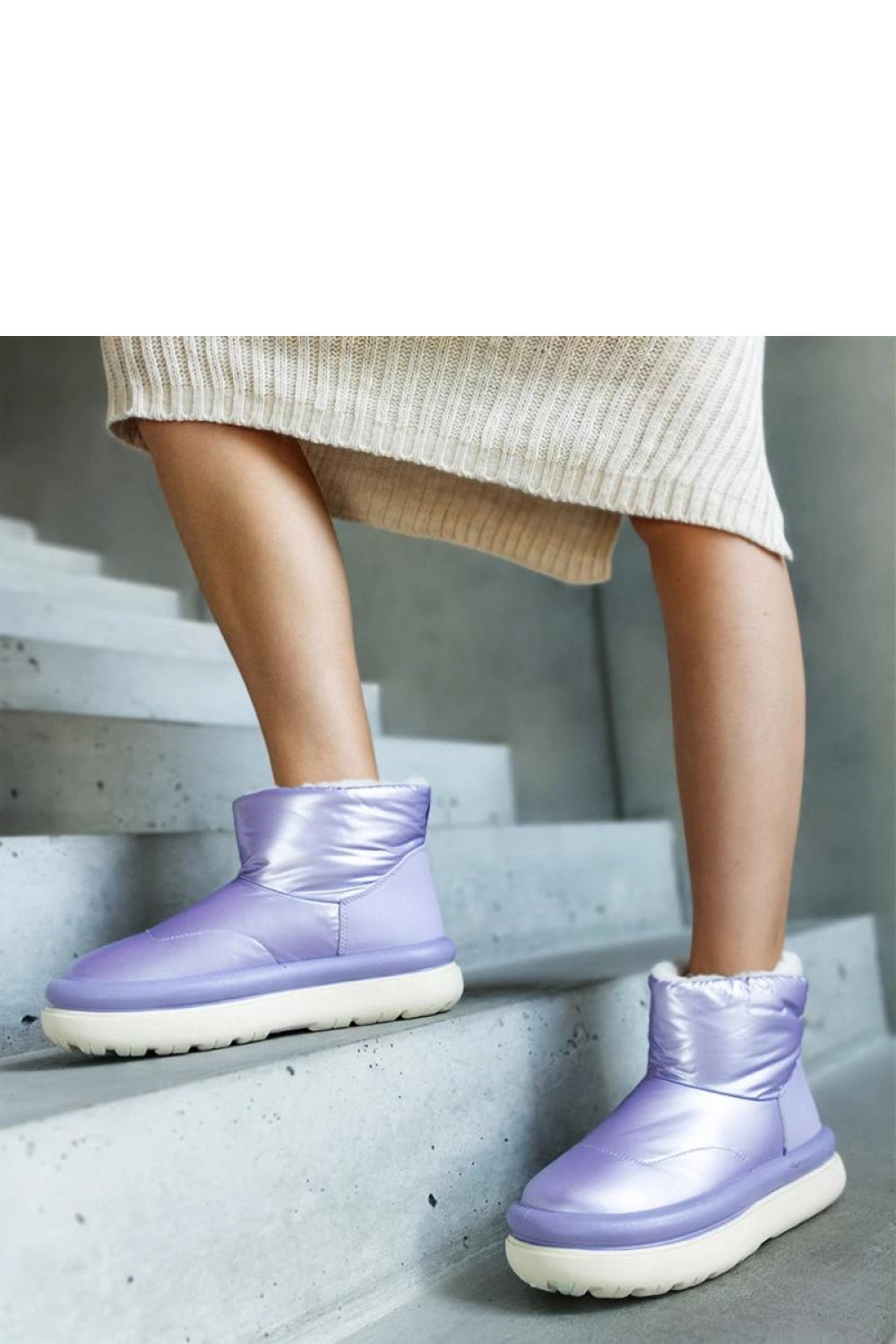 Bottes femme Solea De Neige De — violet