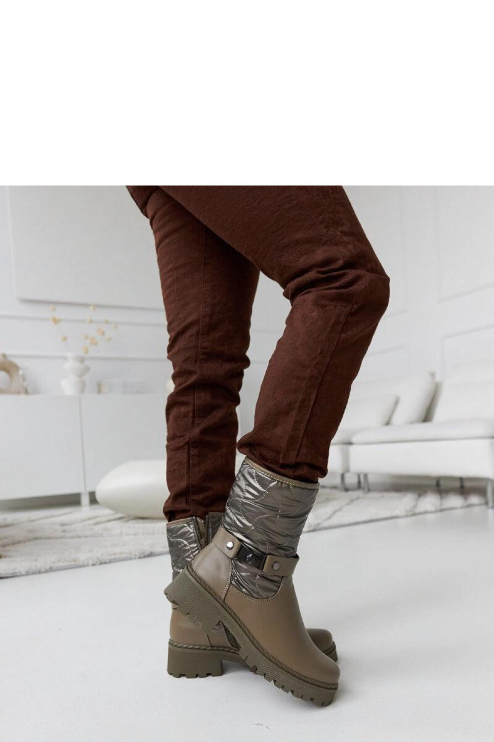 Bottes femme Solea — vert